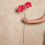 Hibiscus Spray Real Touch Flower Stem