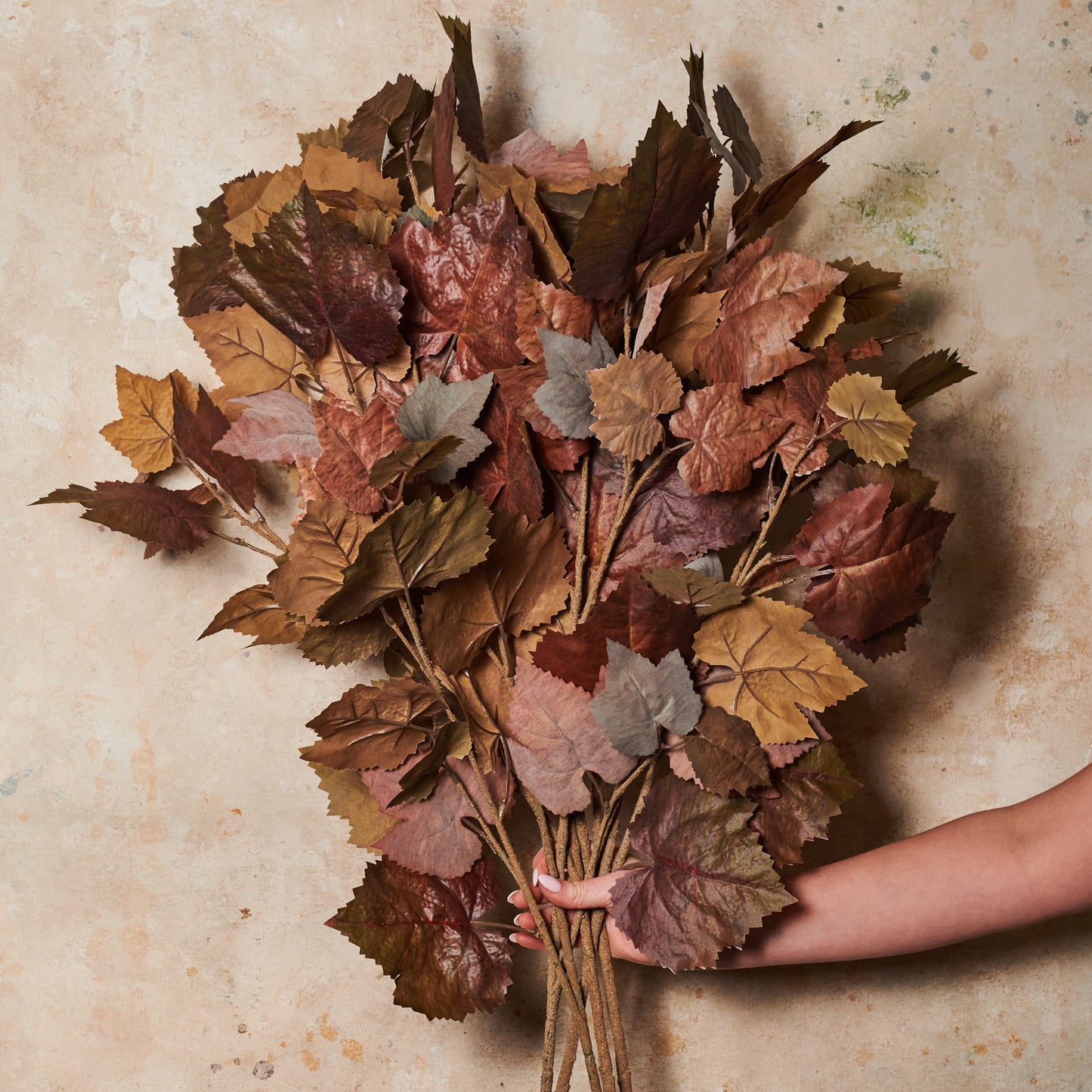 Maple Leaf Spray Real Touch Flower Stem