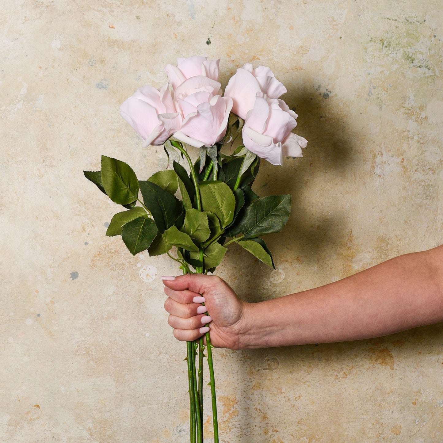 Rose Yvie Real Touch Flower Stem