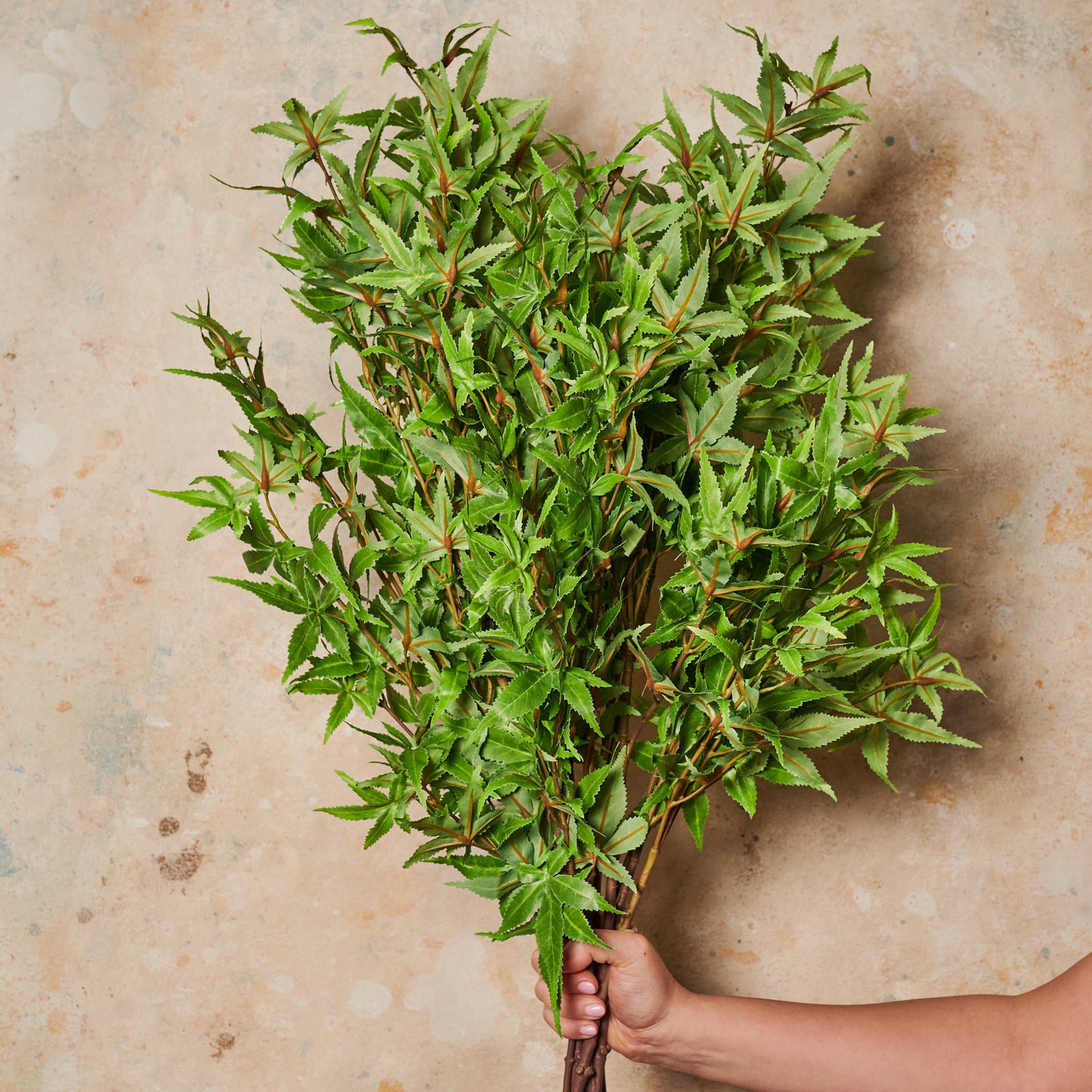 Japanese Maple Leaf Spray Real Touch Stem
