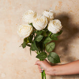 Rose Medium Bloom Real Touch Flower Stem