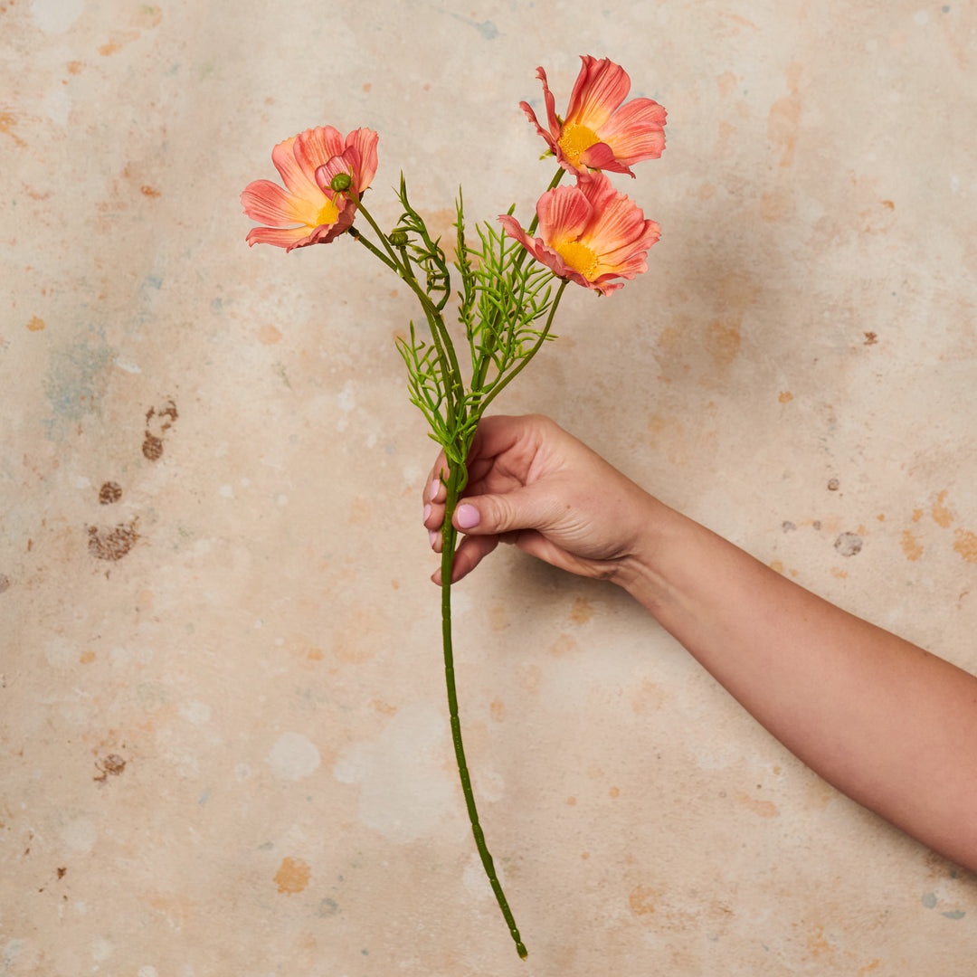 Artificial Cosmo Real Touch Flower Stem