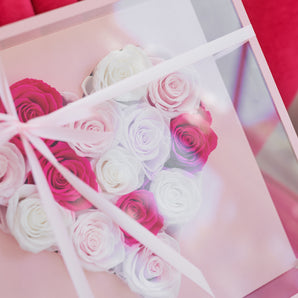 Hearts & Roses Preserved Gift Box