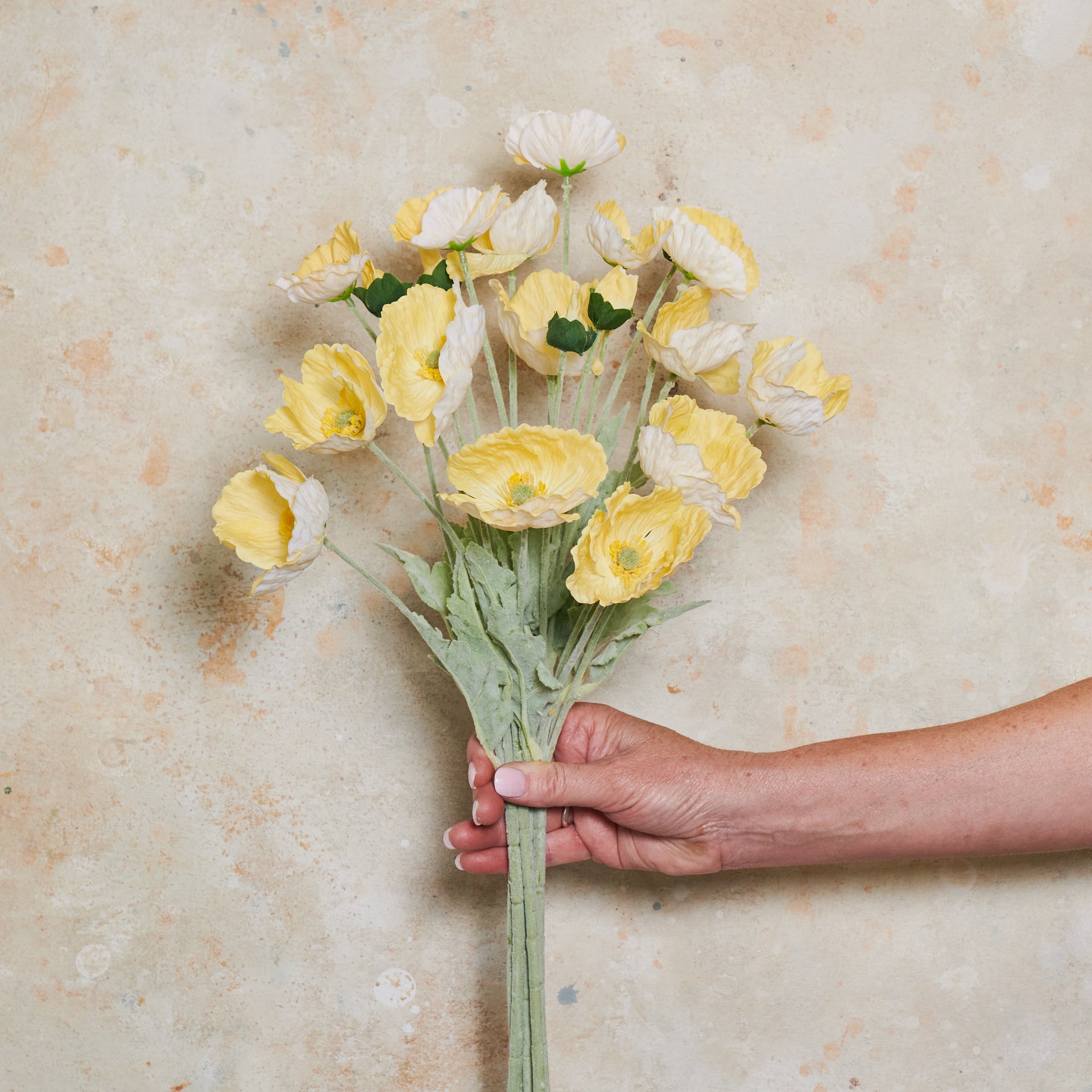 Poppy Real Touch Flower Stem