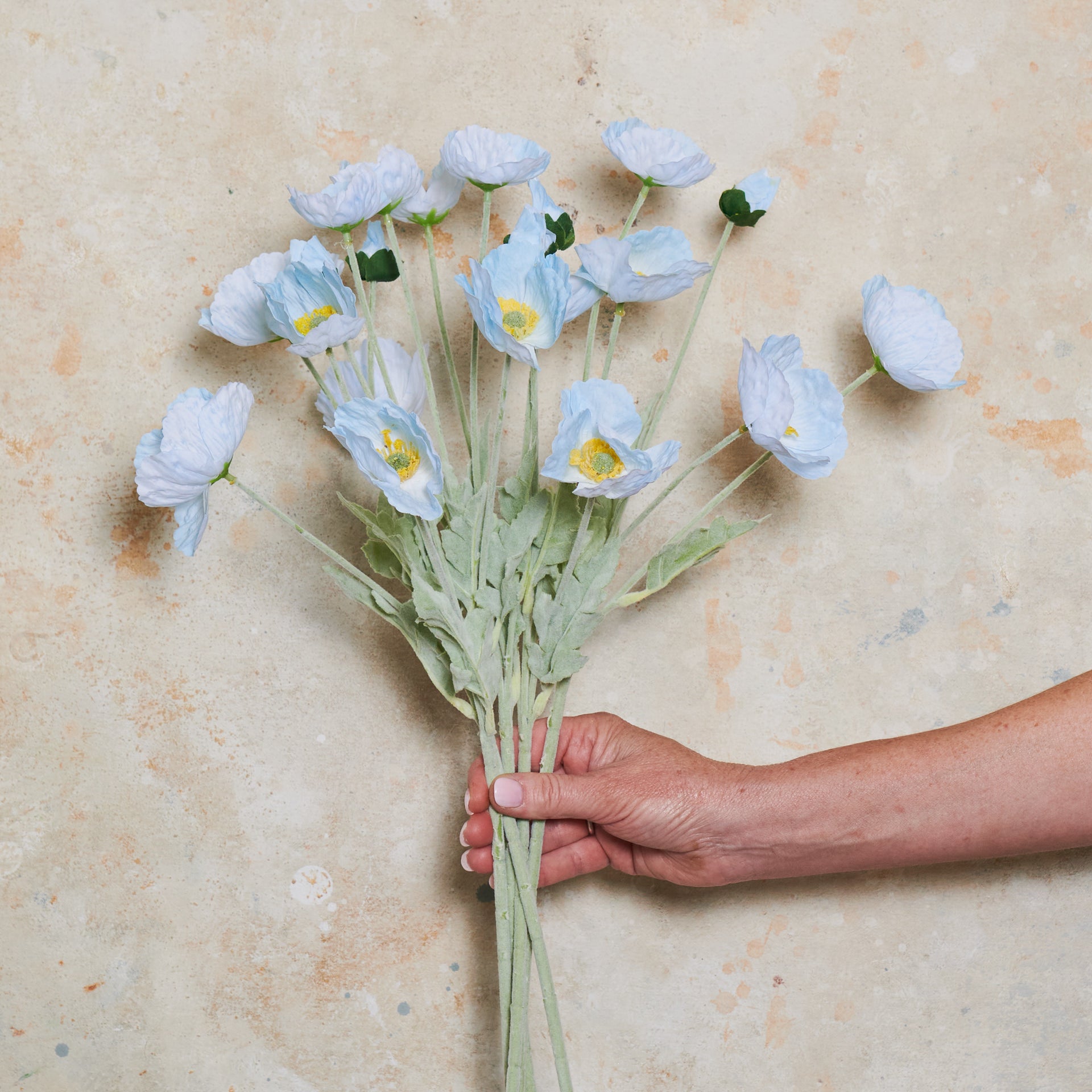 Poppy Real Touch Flower Stem