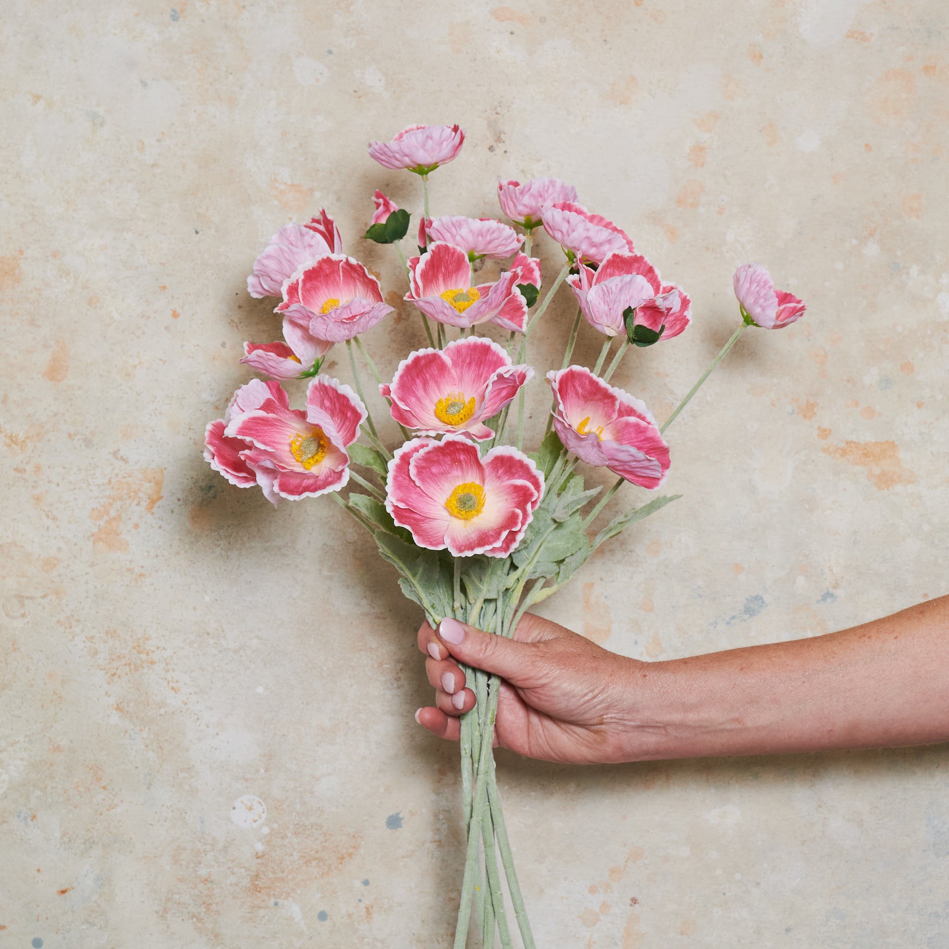 Poppy Real Touch Flower Stem