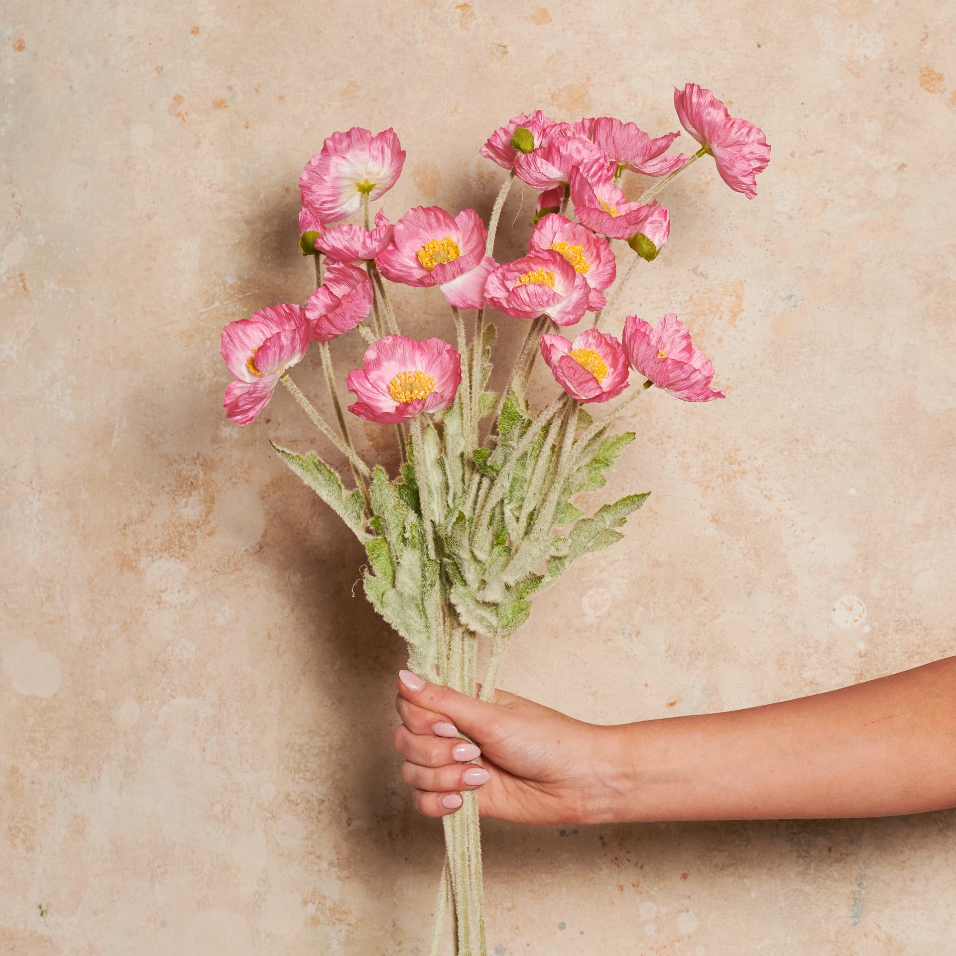 Poppy Real Touch Flower Stem