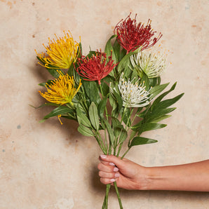 Grevillea Spray Real Touch Flower Stem