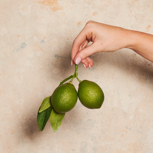 Lime Cluster Artificial Fruit