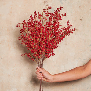 Wattle Spray Real Touch Flower Stem