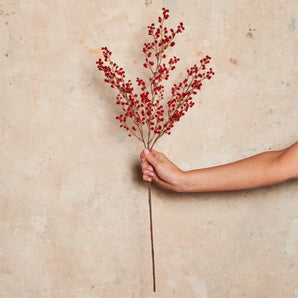 Wattle Spray Real Touch Flower Stem