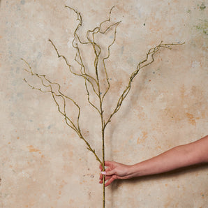 Curly Willow Twig Spray Real Touch Stem
