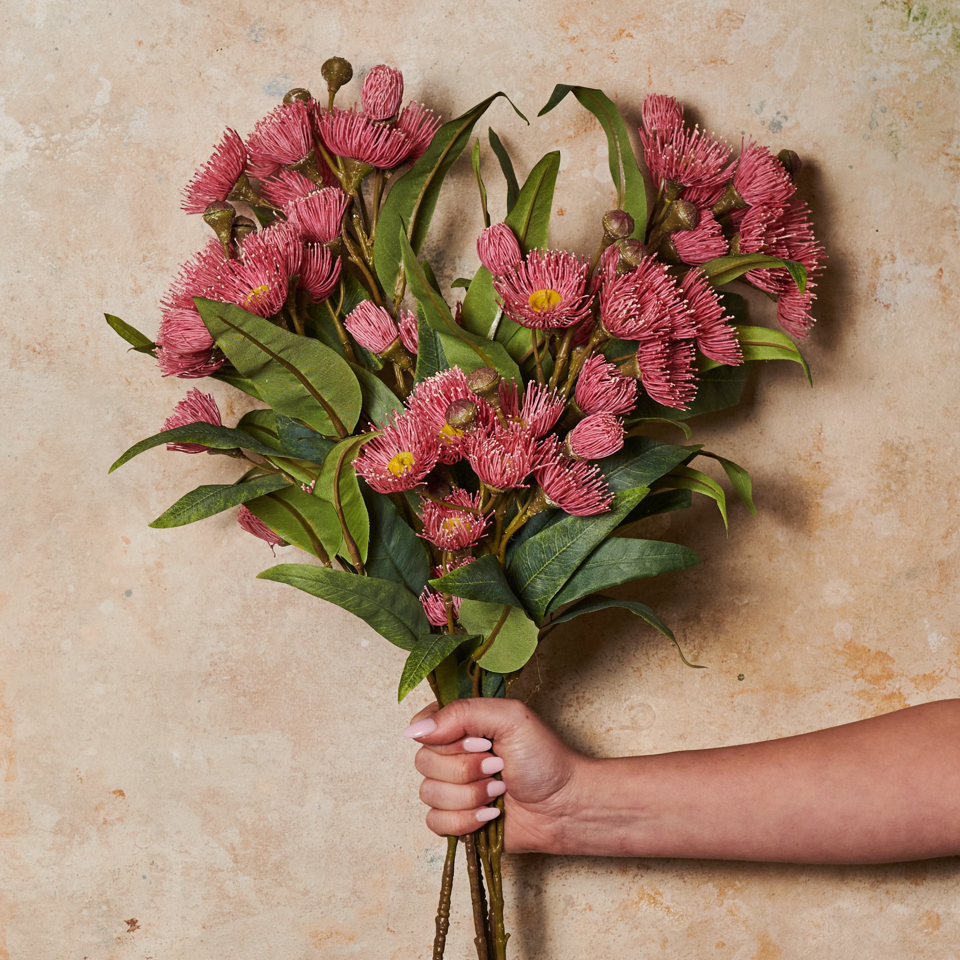 Flowering Eucalyptus Real Touch Flower Stem