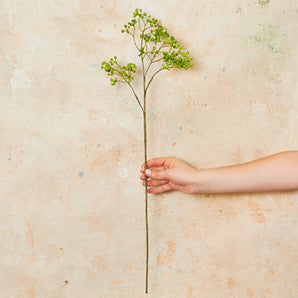 Seeding Berry Green Real Touch Flower Stem