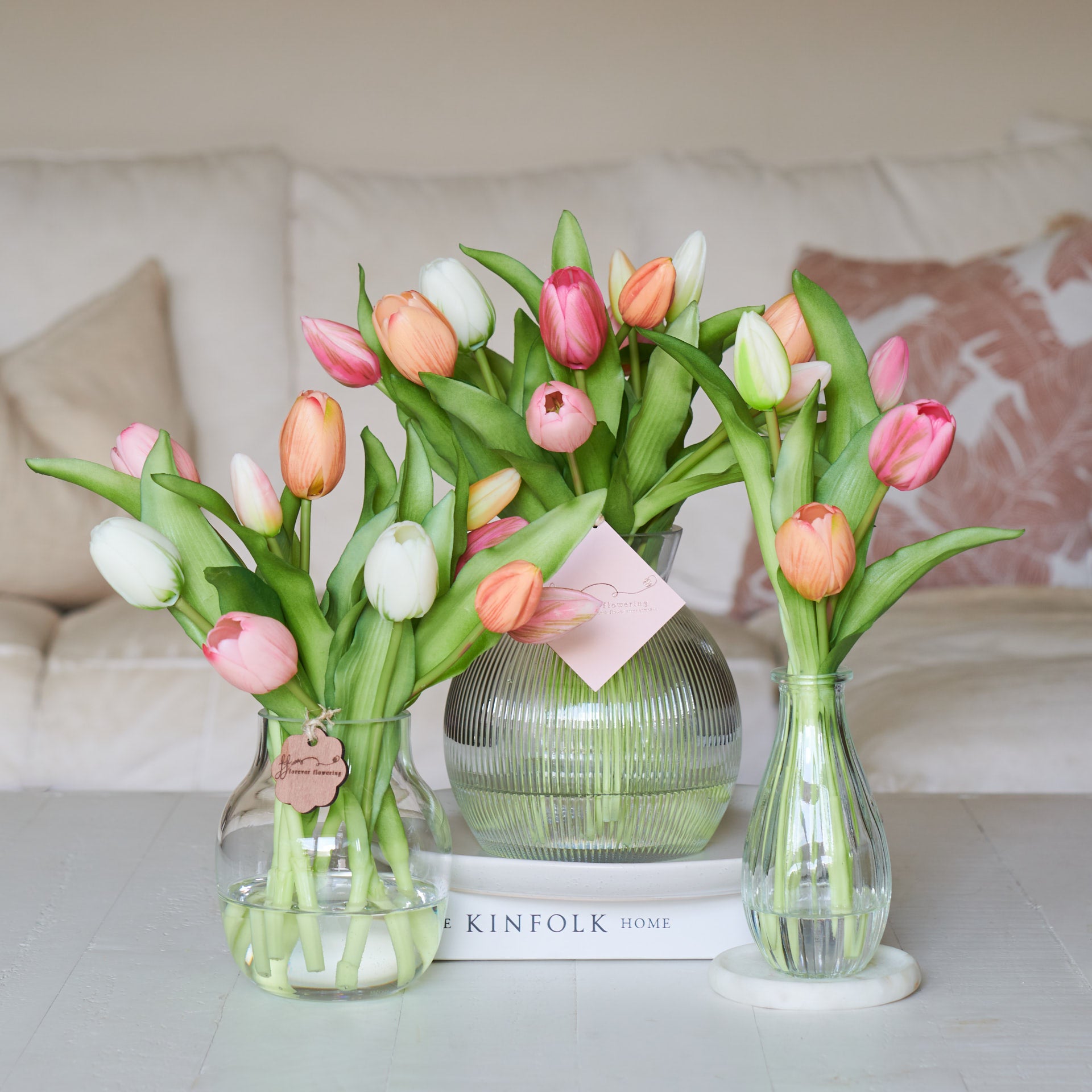 Tilly Tulp Tulip Treasures - Artificial Tully, April and Tillie Arrangement Set