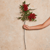 Pepperberry Cluster Real Touch Flower Stem