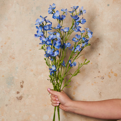 Larkspur Spray Real Touch Flower Stem