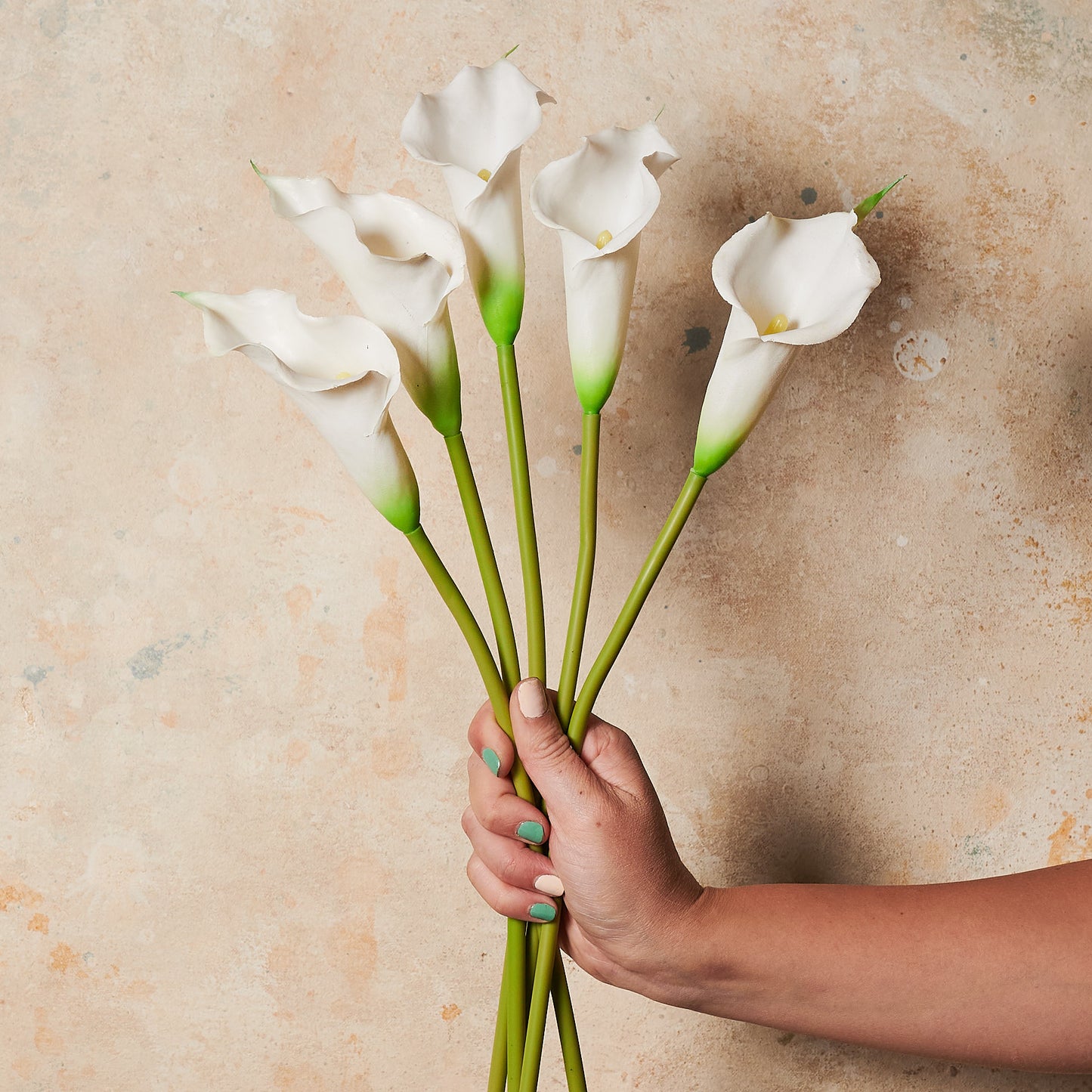Mini Calla Lily Real Touch Flower Stem