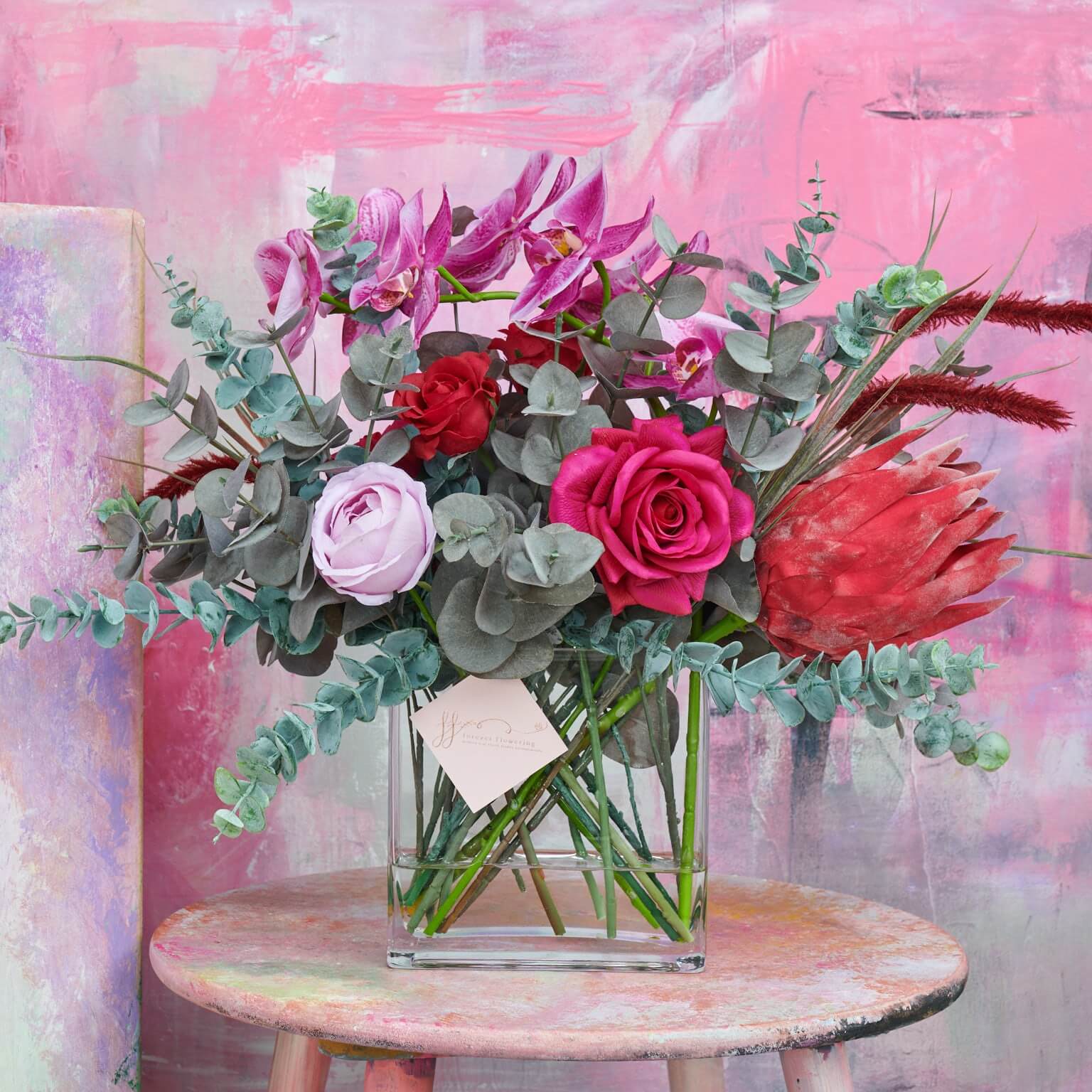 Red Artificial Flowers