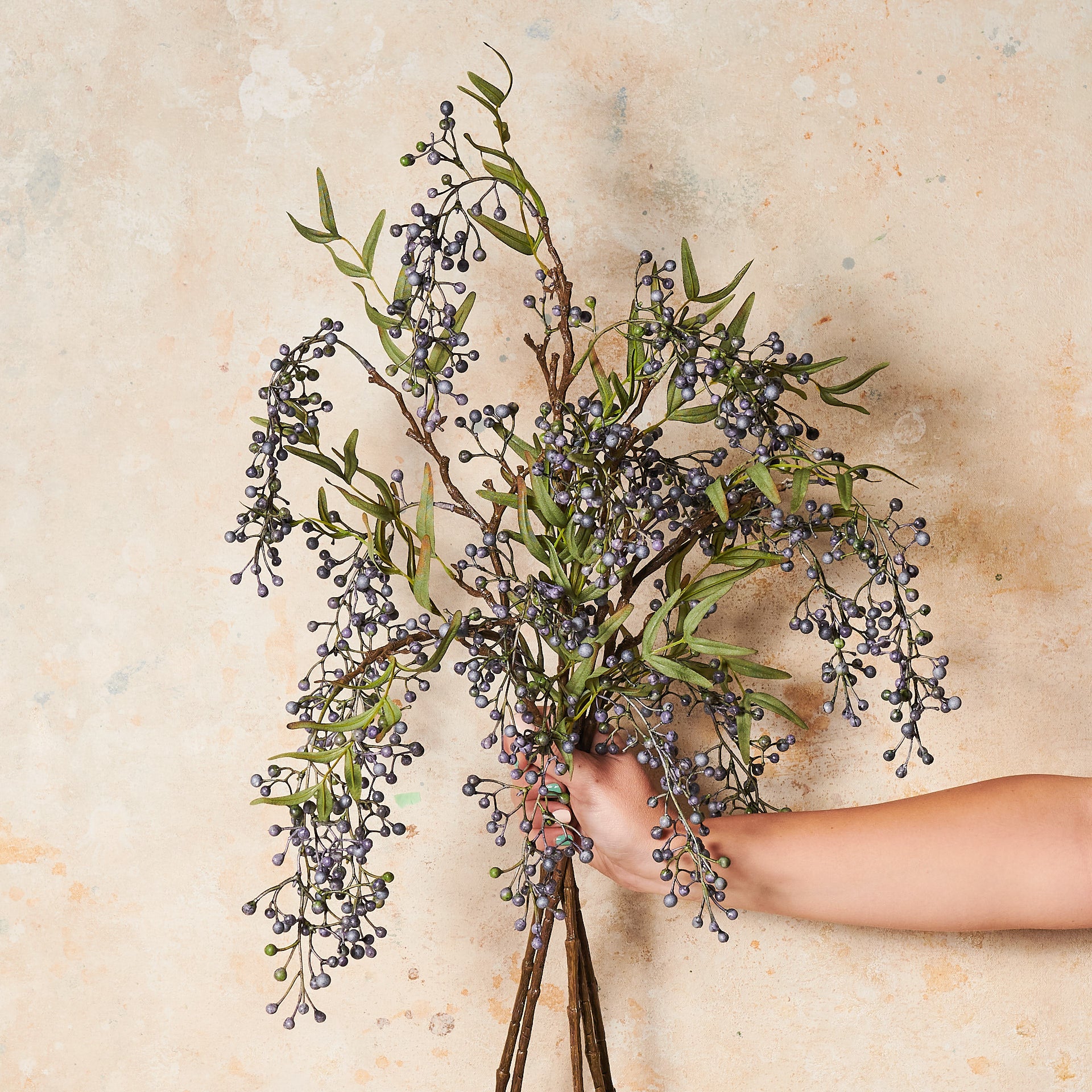Pepperberry Real Touch Flower Stem