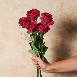 Rose Early Bloom Real Touch Flower Stem