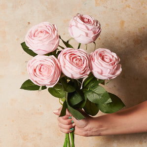 Rose Medium Bloom Real Touch Flower Stem