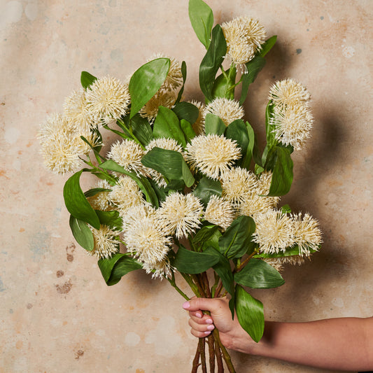 Sweet Gum Blossom Real Touch Flower Stem