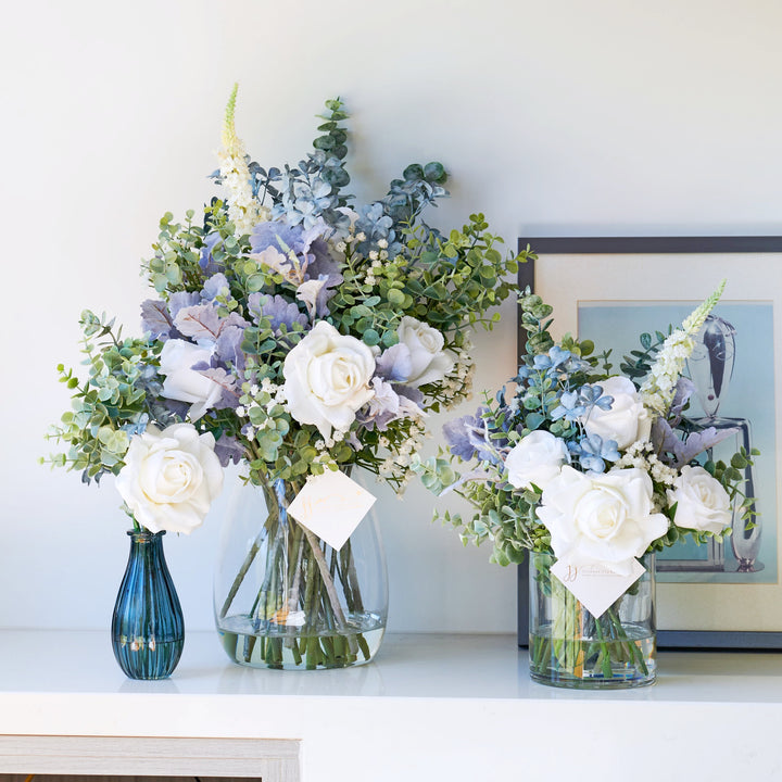 Blue Artificial Flowers