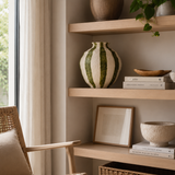 Verde Stripe Vase