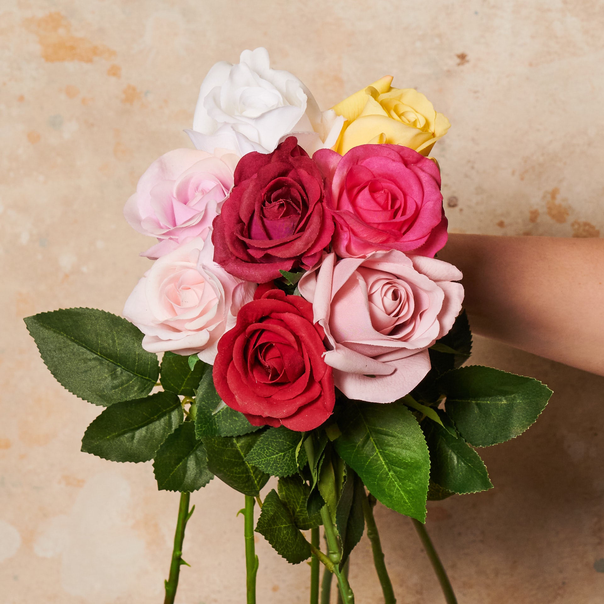 Cheap deals artificial roses